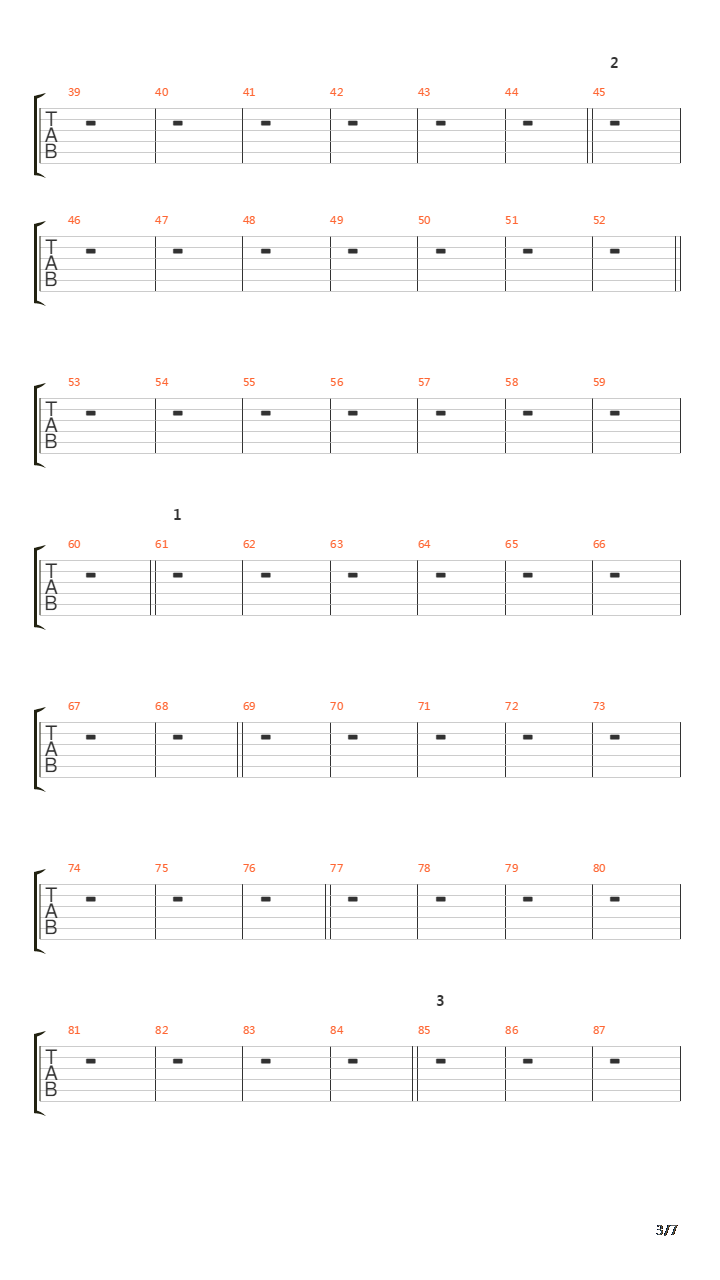 Towards The Pantheon吉他谱