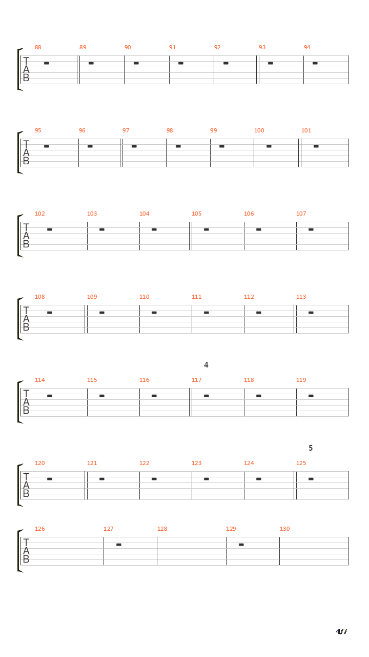 Towards The Pantheon吉他谱