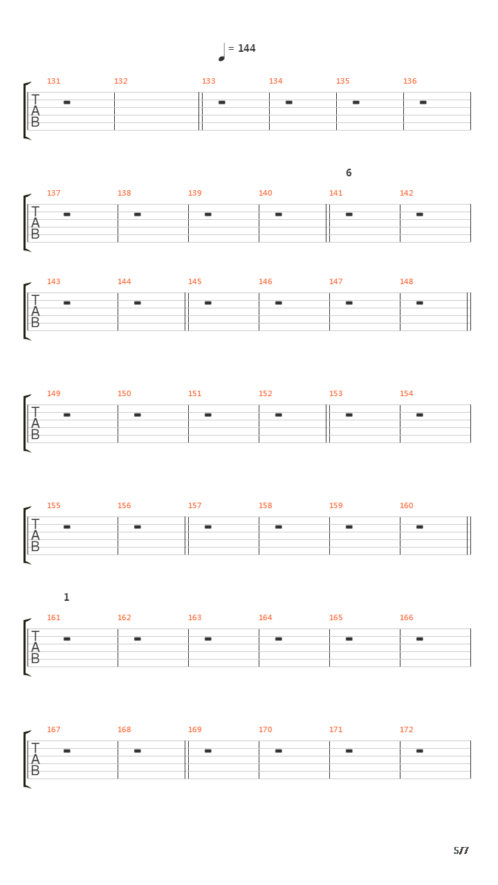 Towards The Pantheon吉他谱