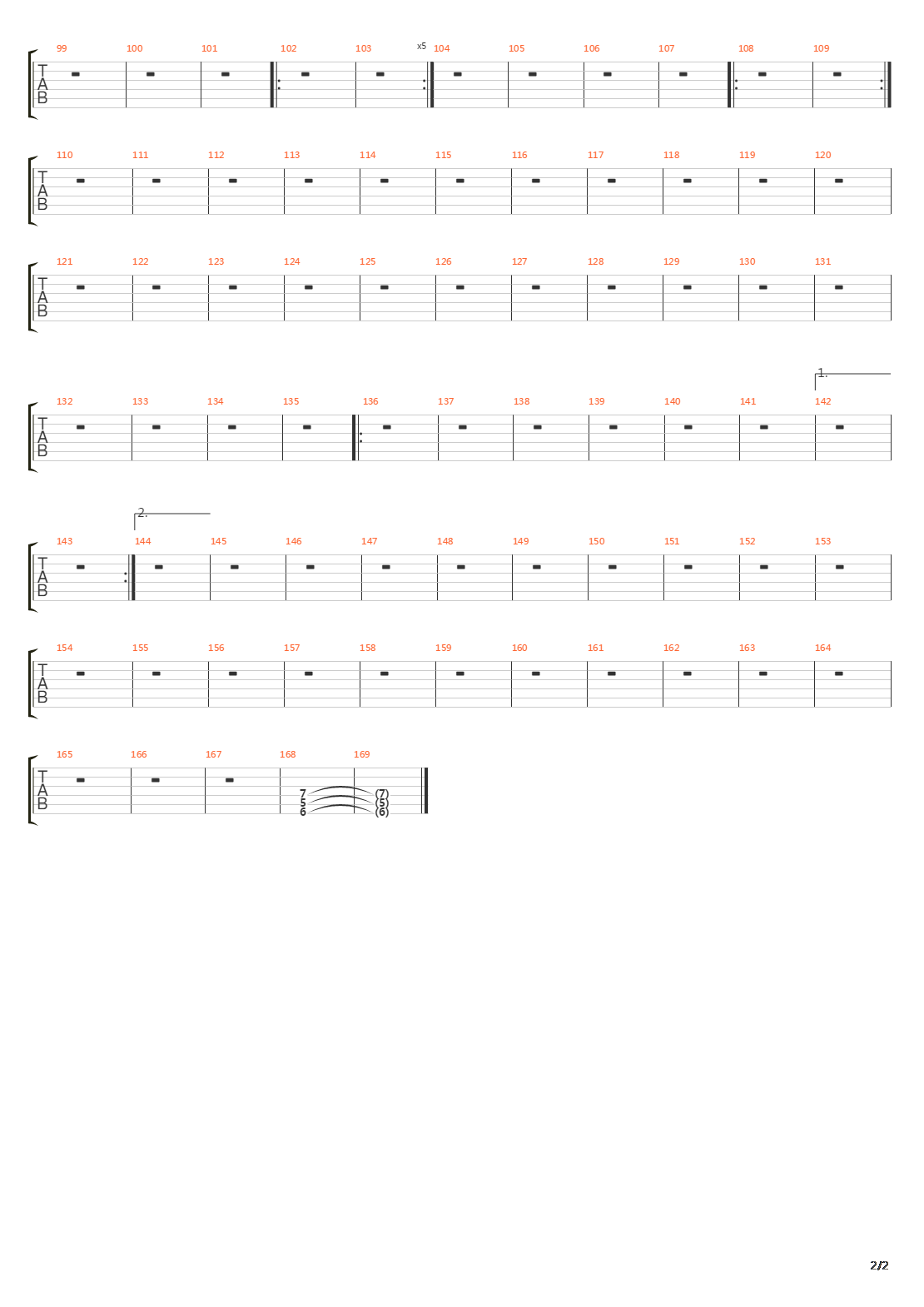 Towards The Pantheon吉他谱