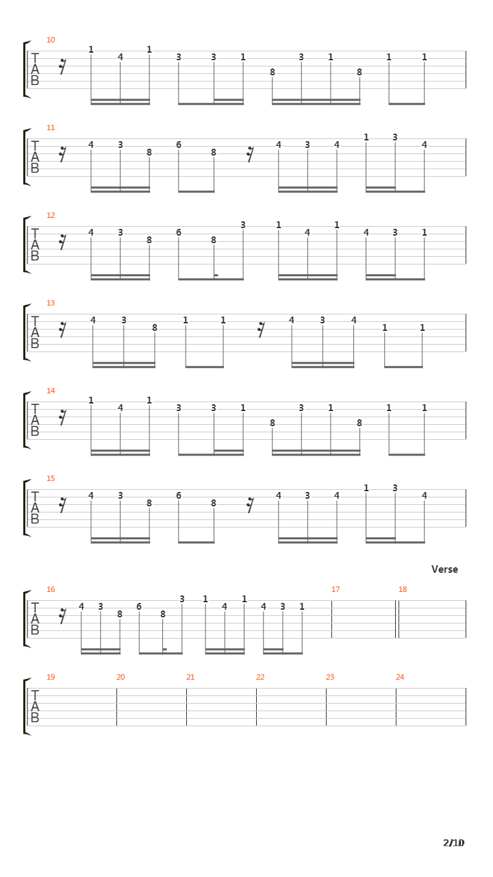 Brictom吉他谱