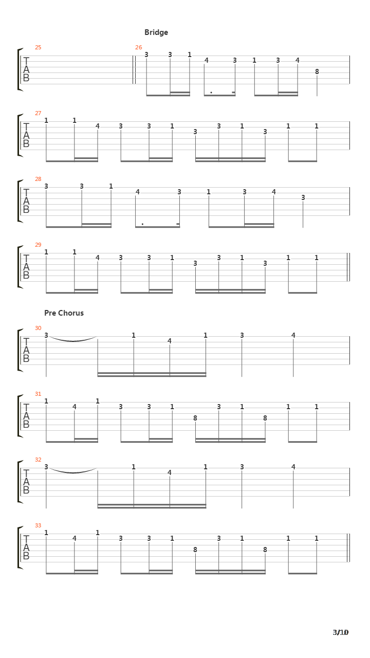 Brictom吉他谱