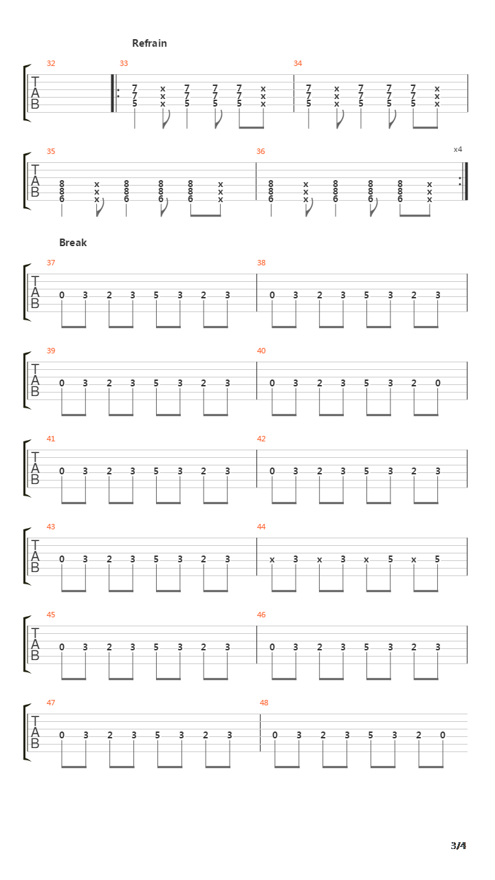 Omnos吉他谱