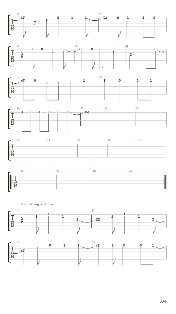 Omnos吉他谱