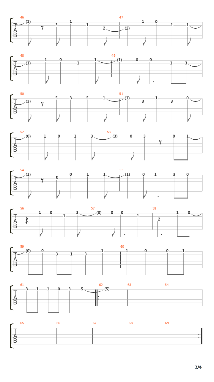 Omnos吉他谱