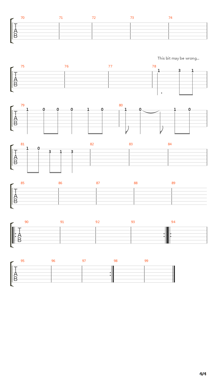 Omnos吉他谱