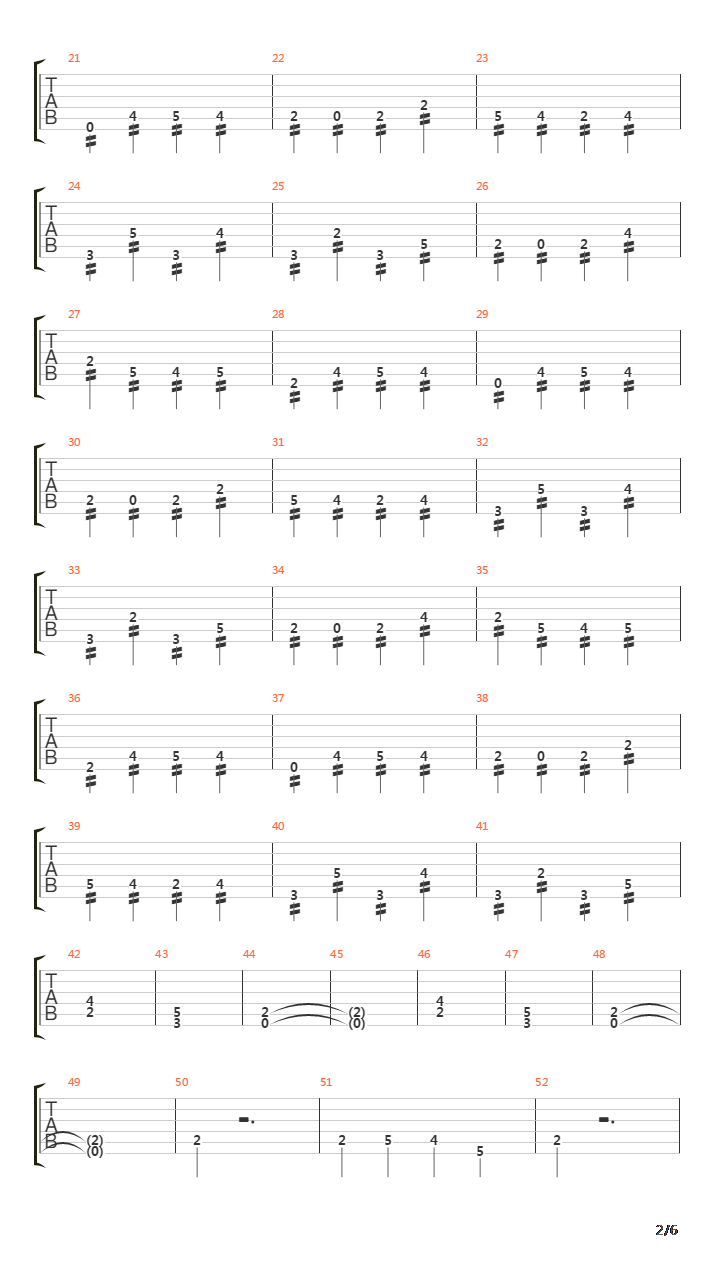 Song Of Life吉他谱