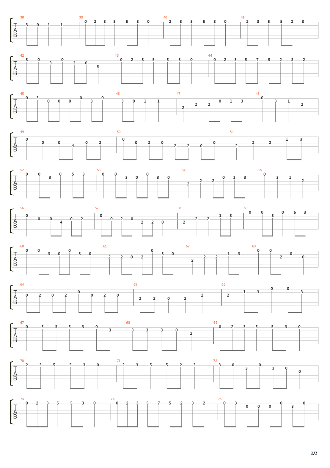 The Liminal Passage吉他谱