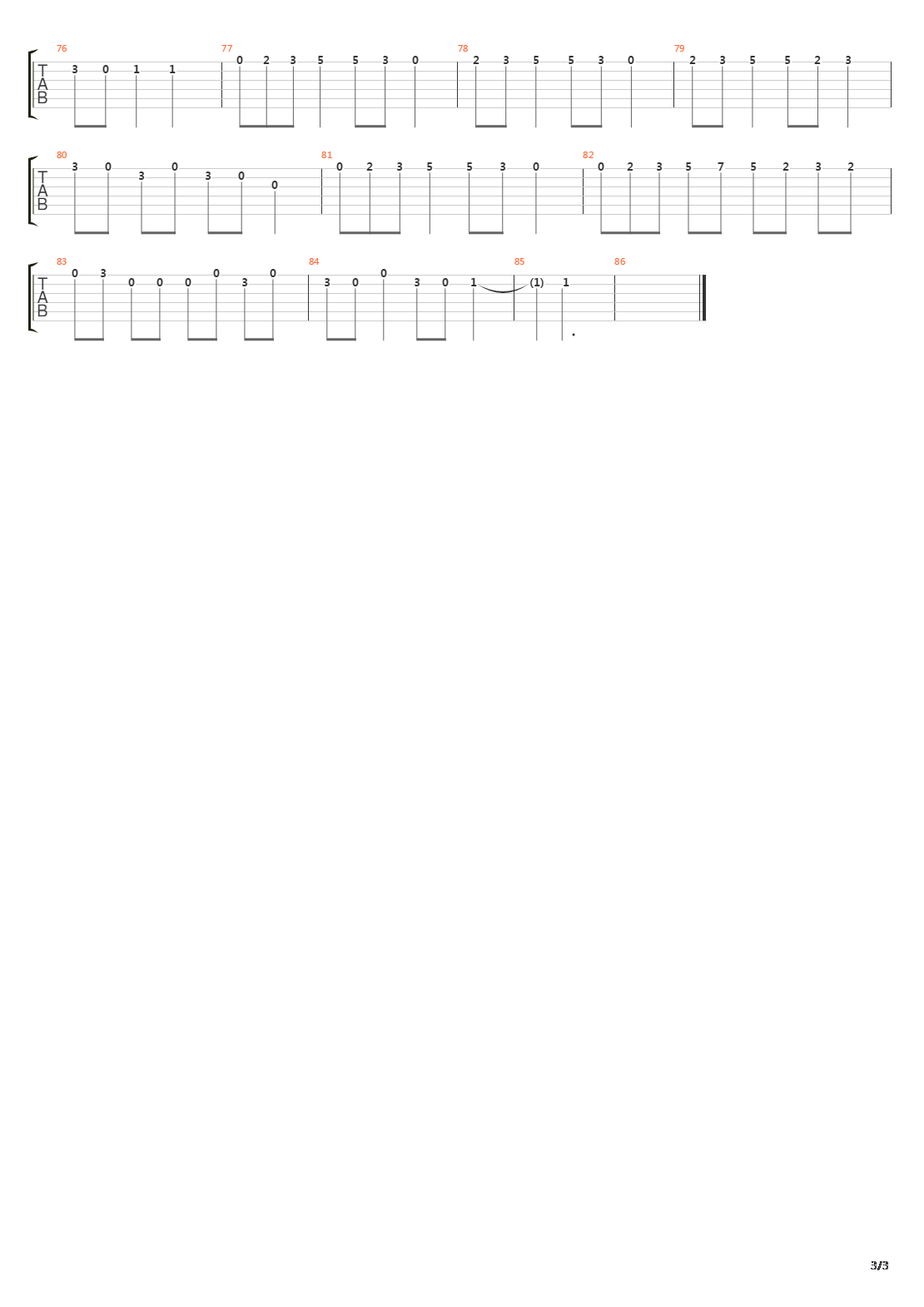 The Liminal Passage吉他谱