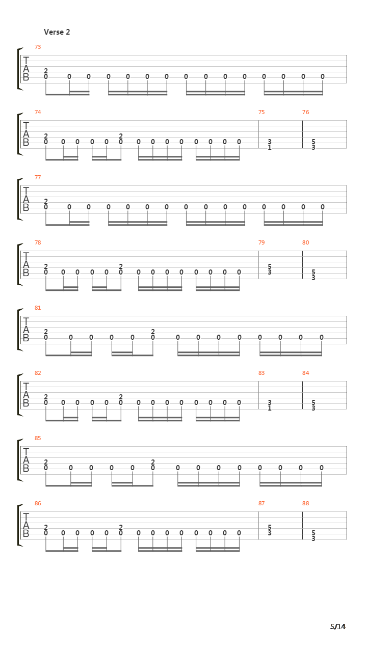 Fields Of Dispair吉他谱