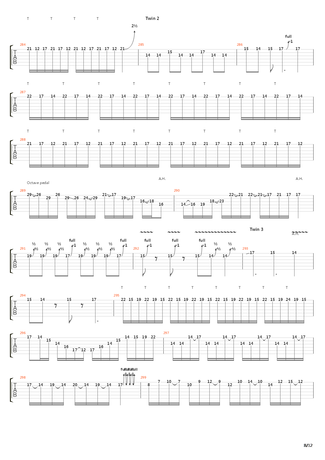 Operation Ground And Pound吉他谱