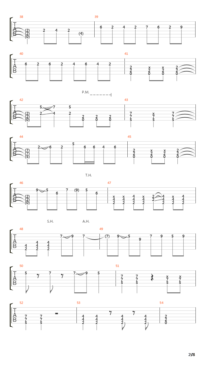 Trail Of Broken Hearts吉他谱