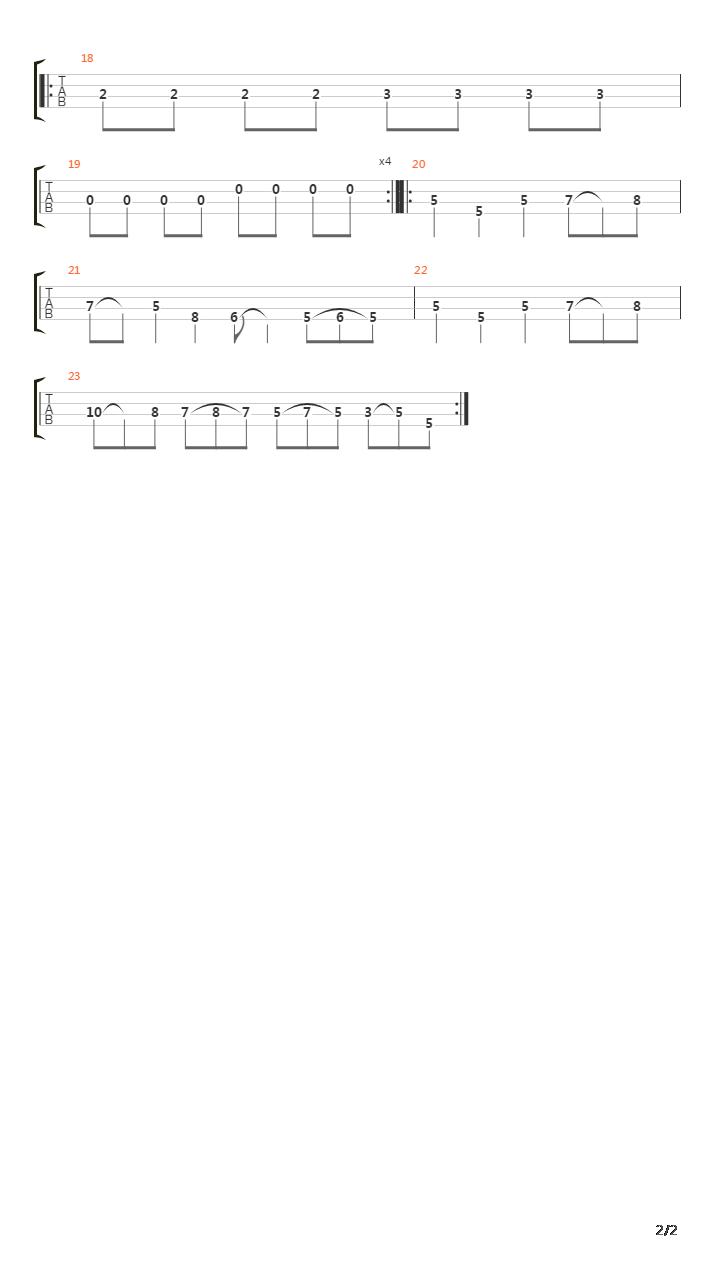 Antikrist吉他谱