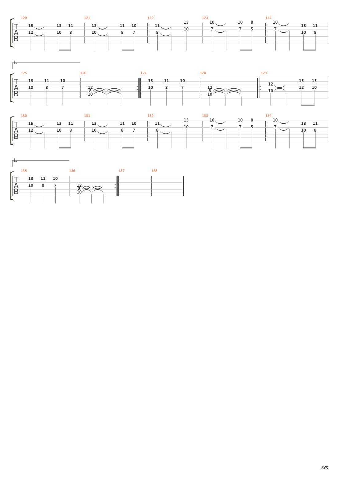 Dodsferd吉他谱