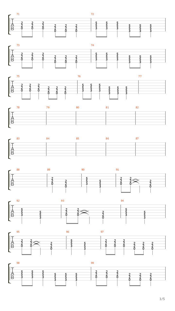 Raabjorn Speiler Draugheimens Skodde吉他谱