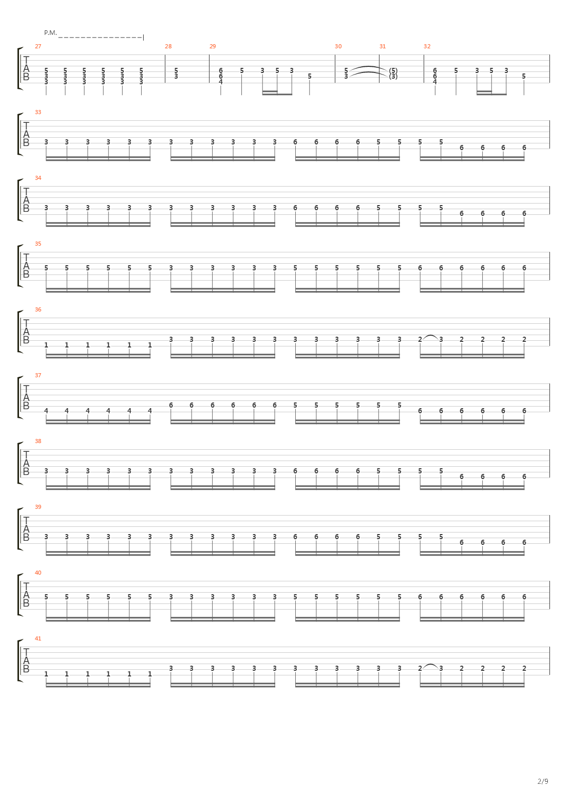 Sympozium吉他谱