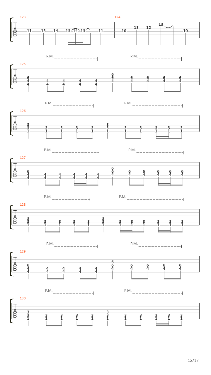 Sympozium吉他谱