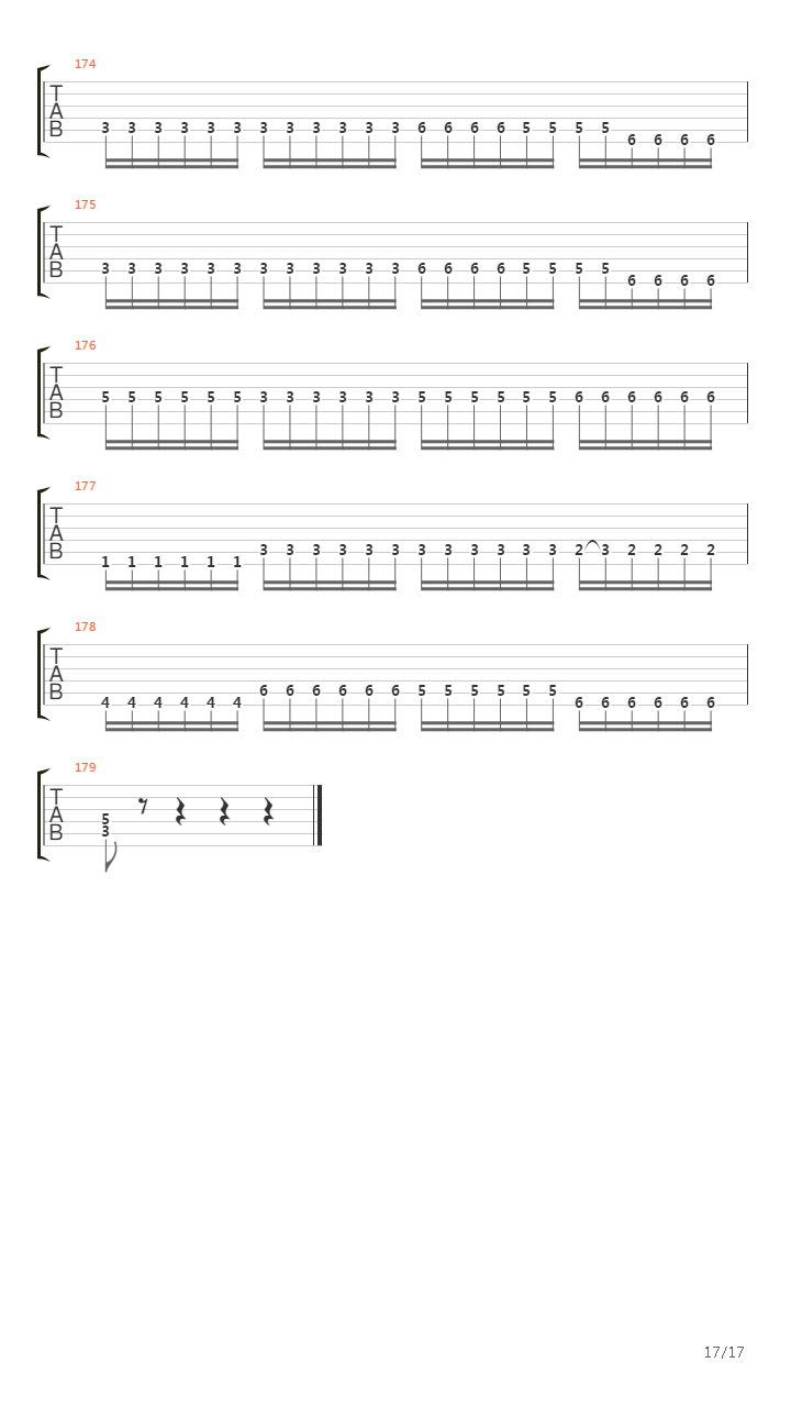 Sympozium吉他谱