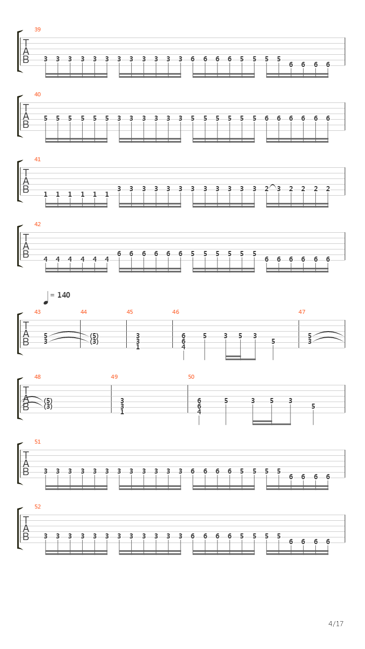 Sympozium吉他谱