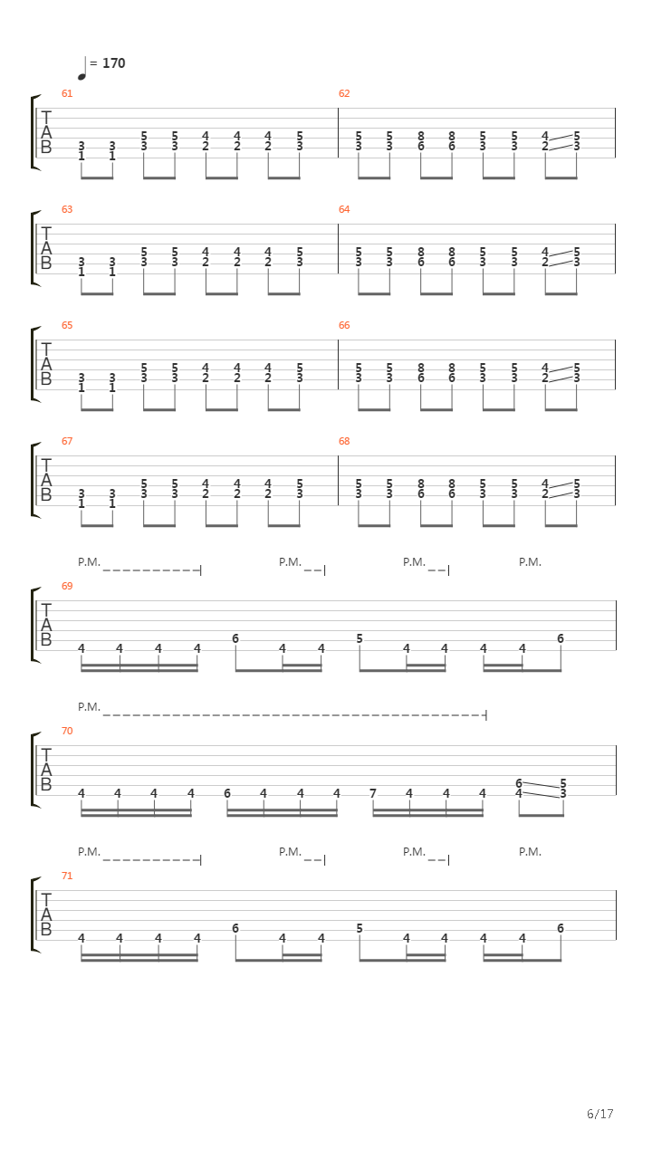 Sympozium吉他谱