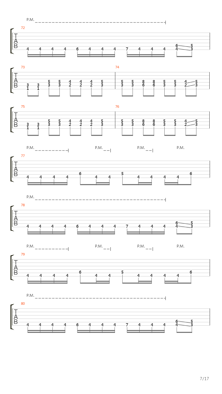 Sympozium吉他谱