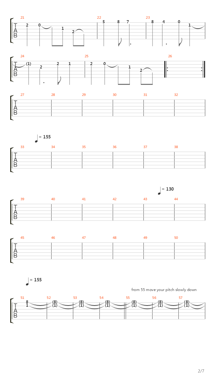 Sympozium吉他谱