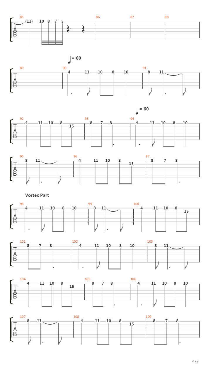 Sympozium吉他谱