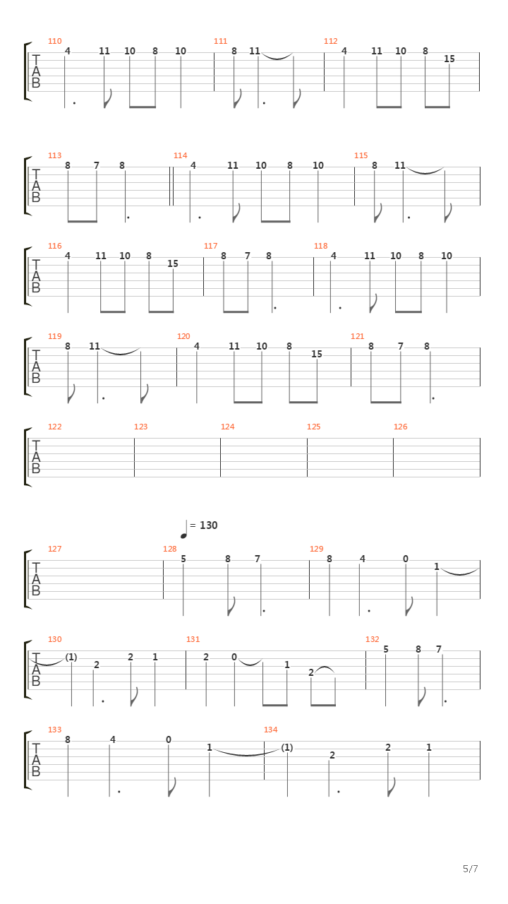 Sympozium吉他谱