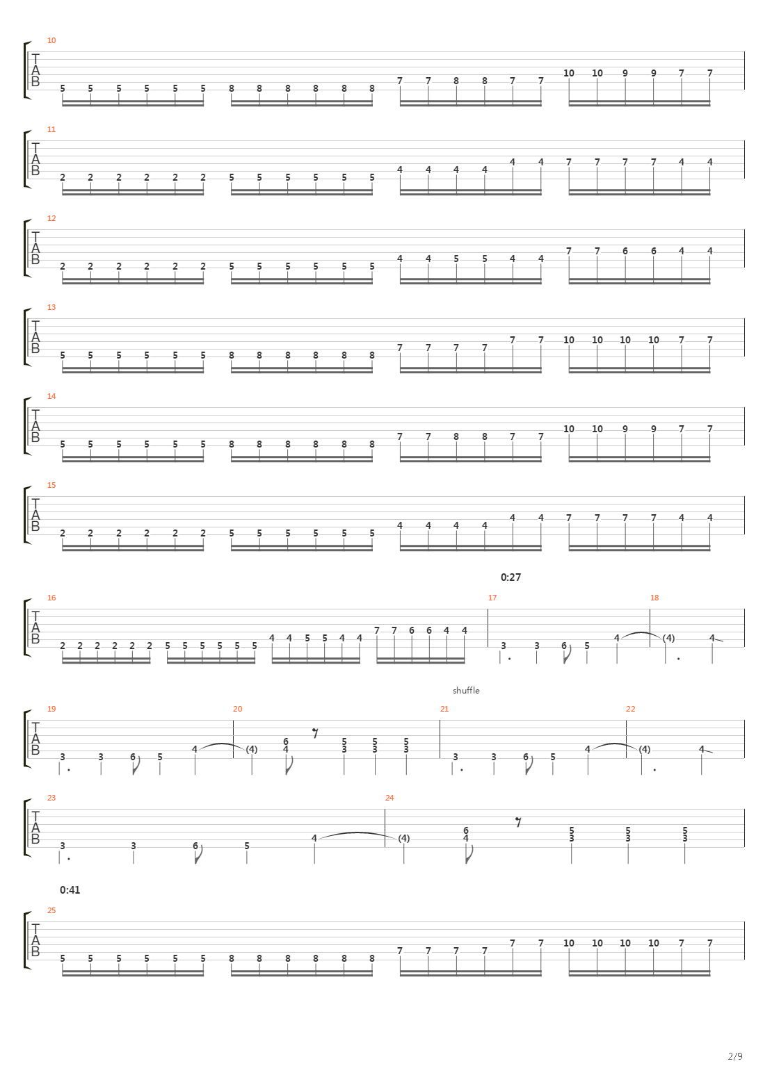 The Blazing Monoliths Of Defiance吉他谱