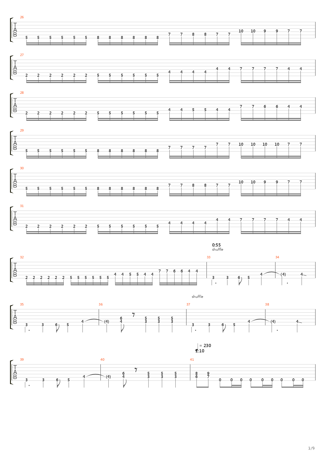 The Blazing Monoliths Of Defiance吉他谱