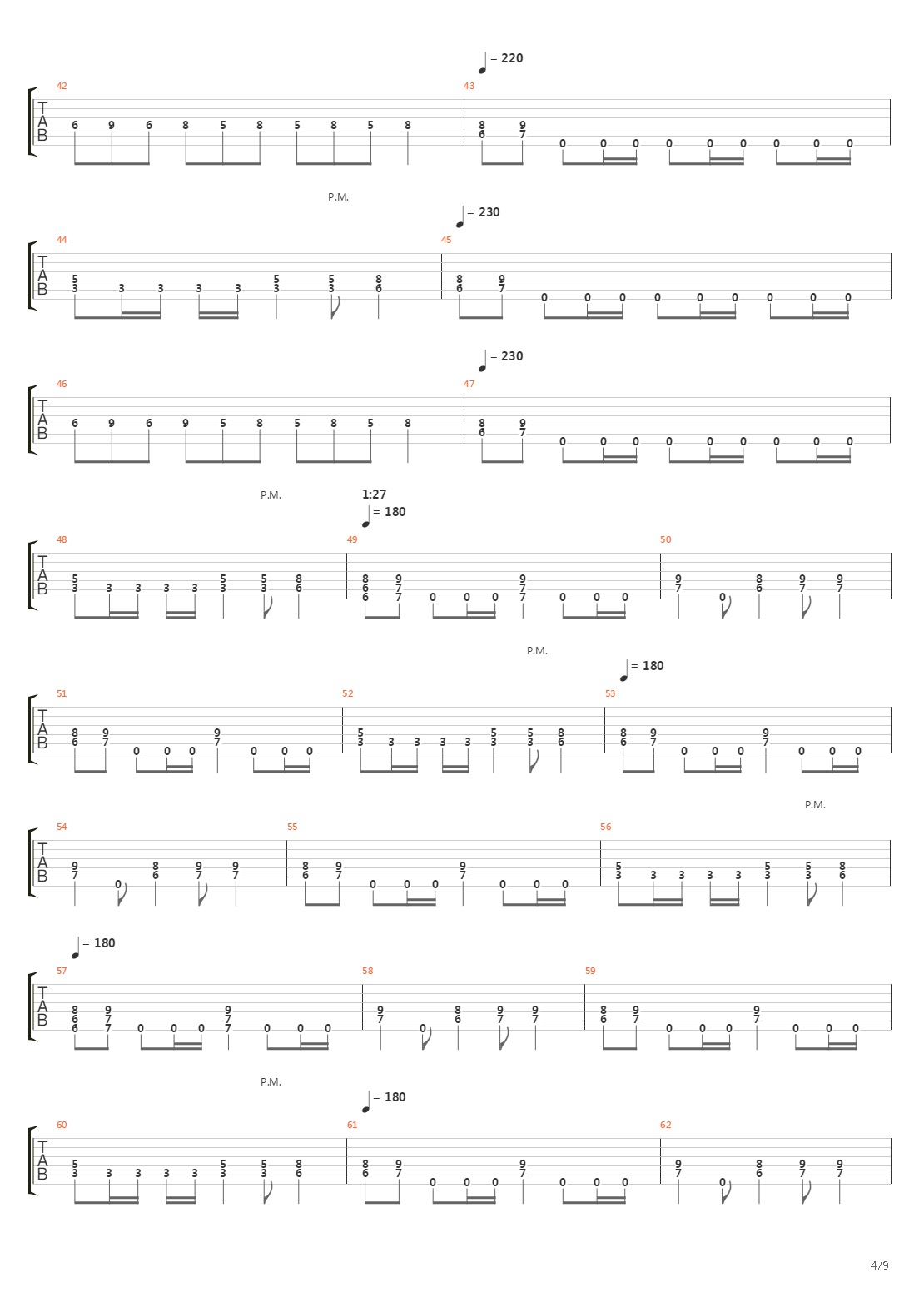 The Blazing Monoliths Of Defiance吉他谱