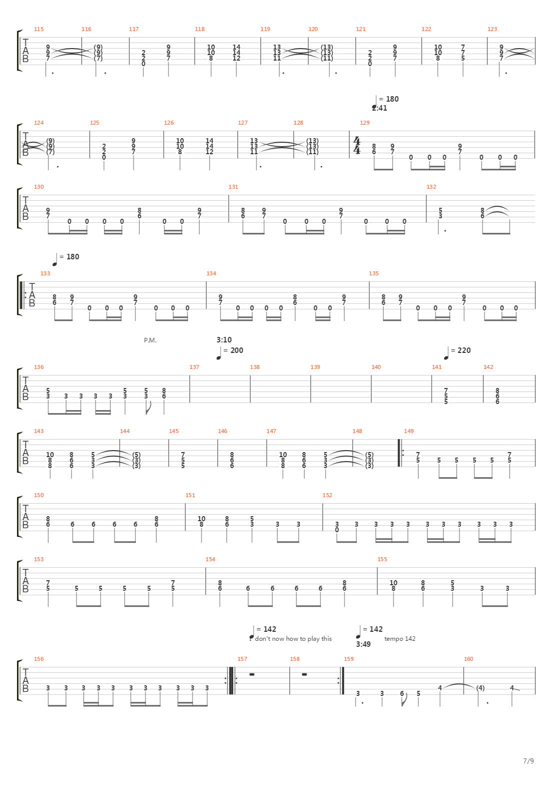 The Blazing Monoliths Of Defiance吉他谱