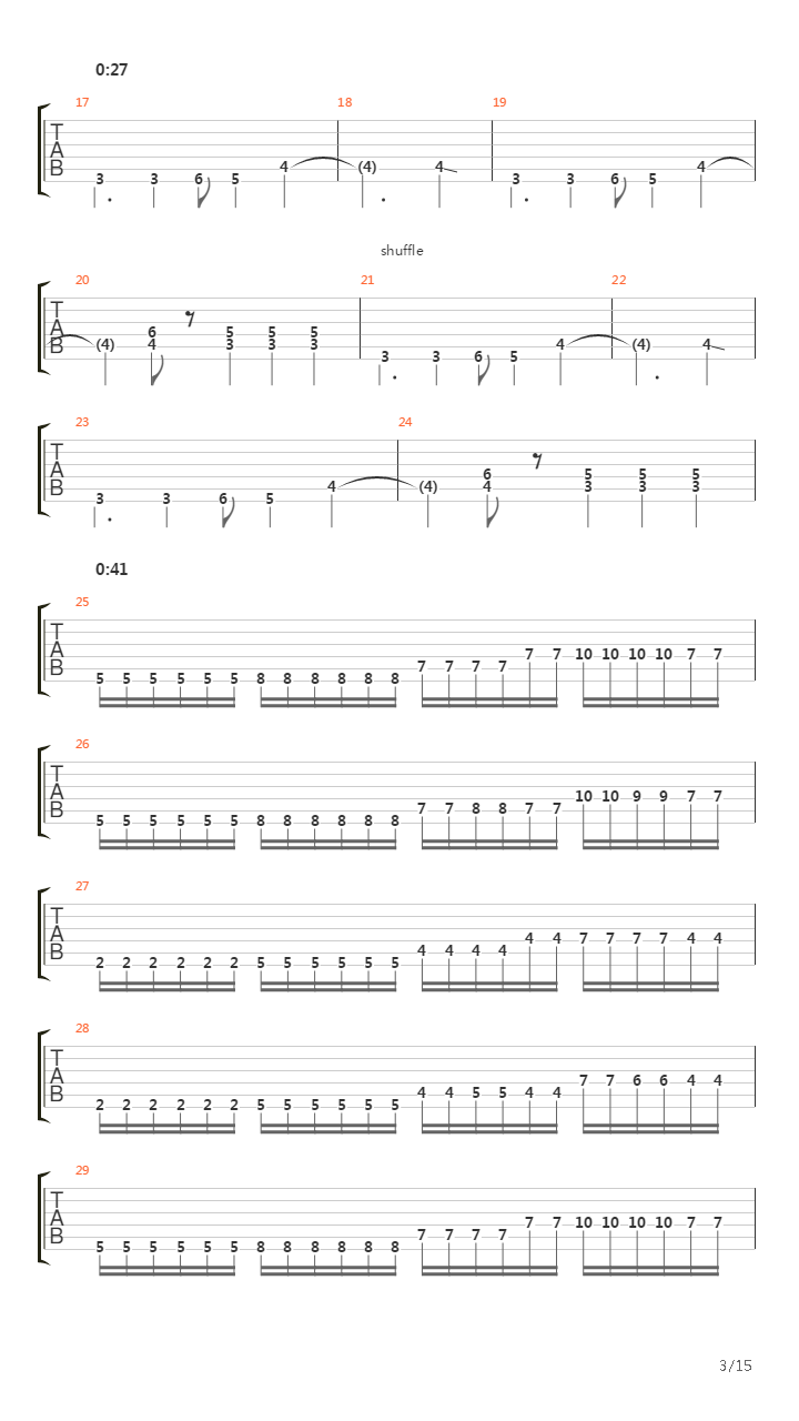 The Blazing Monoliths Of Defiance吉他谱