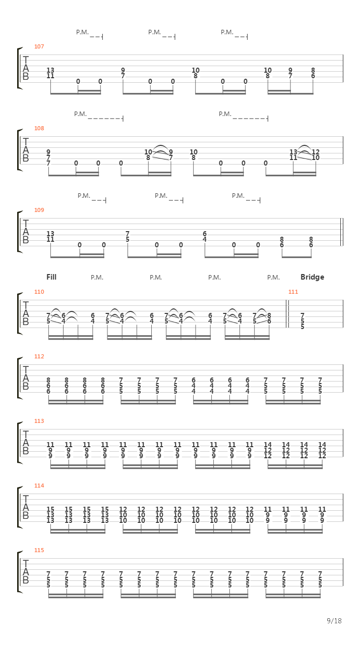 The Fundamental Alienation吉他谱