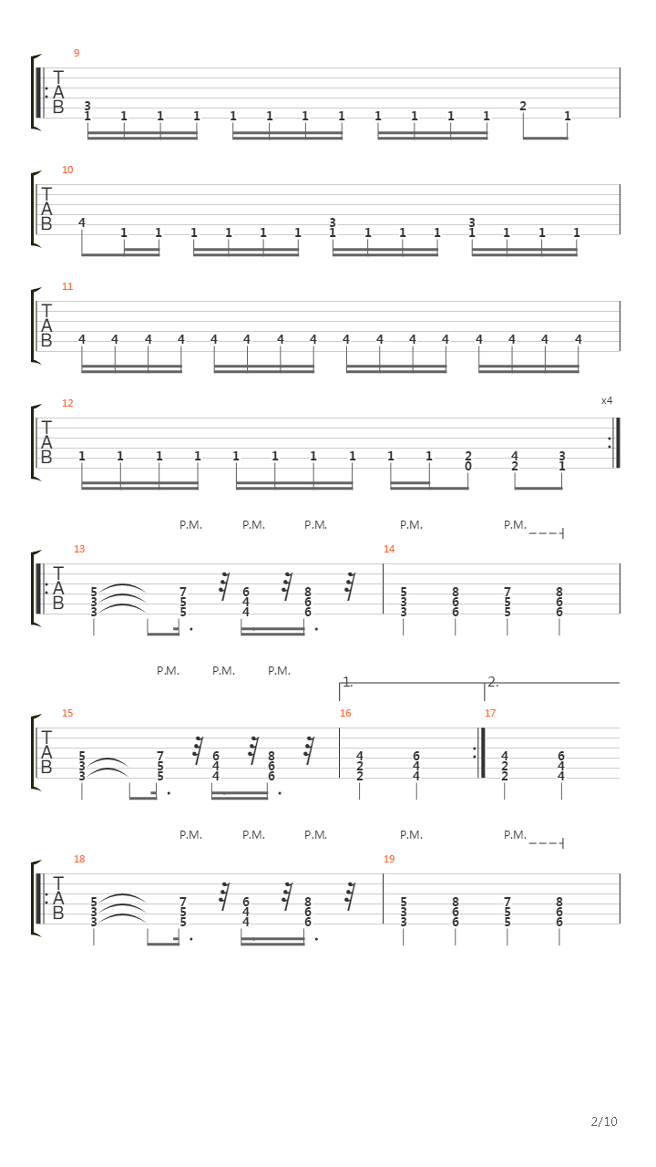 Vredesbyrd吉他谱