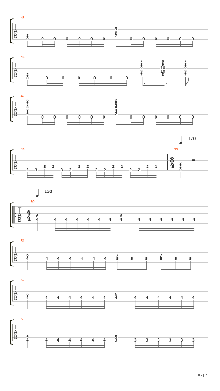 Vredesbyrd吉他谱