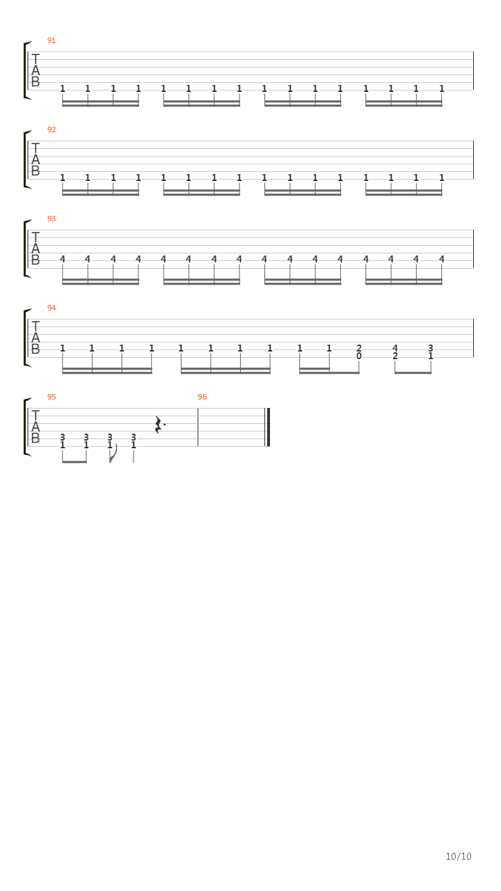 Vredesbyrd吉他谱