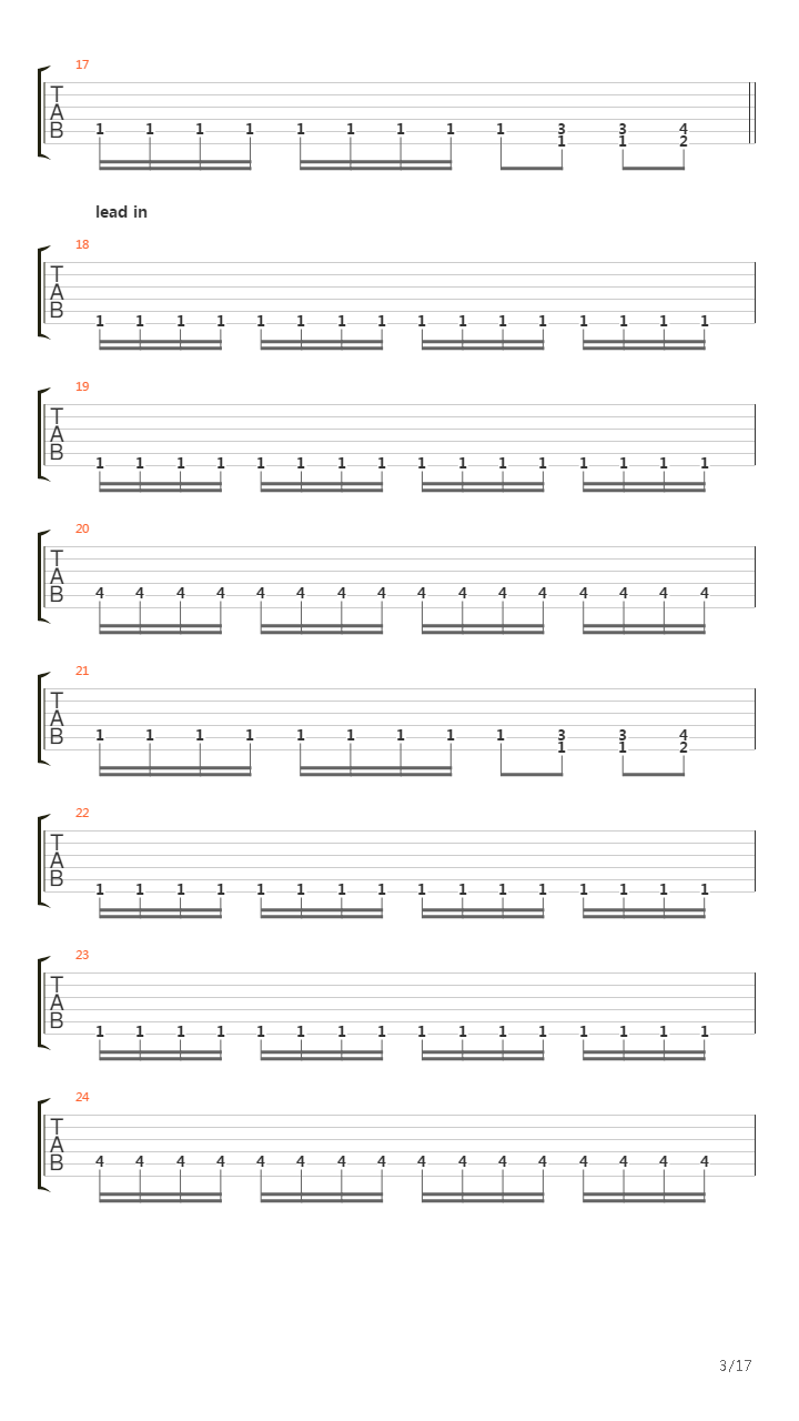 Vredesbyrd吉他谱