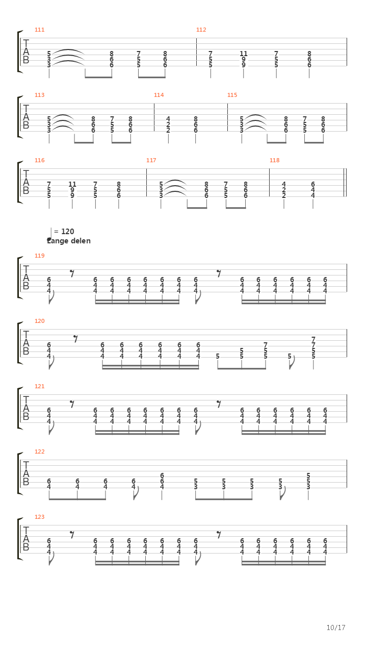 Vredesbyrd吉他谱