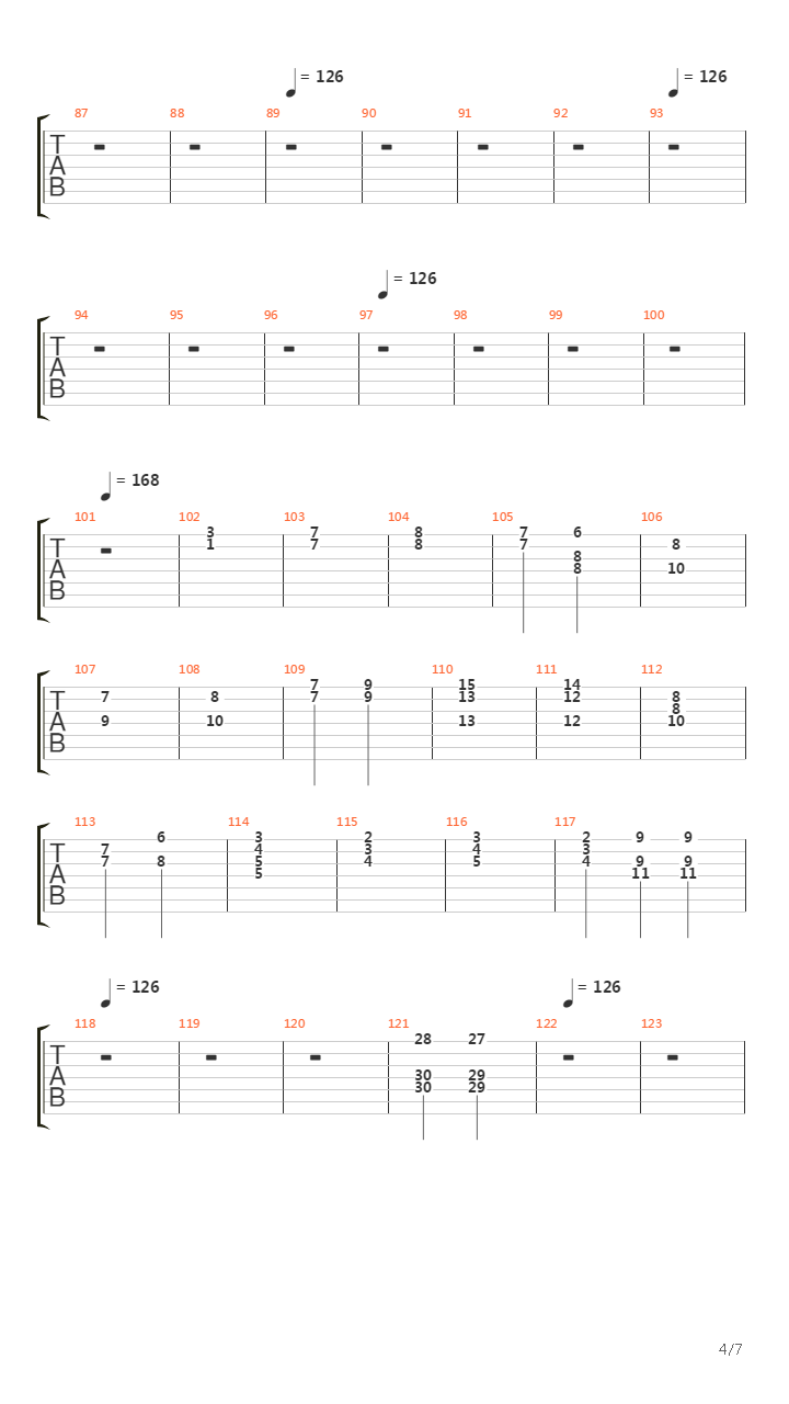 Vredesbyrd吉他谱