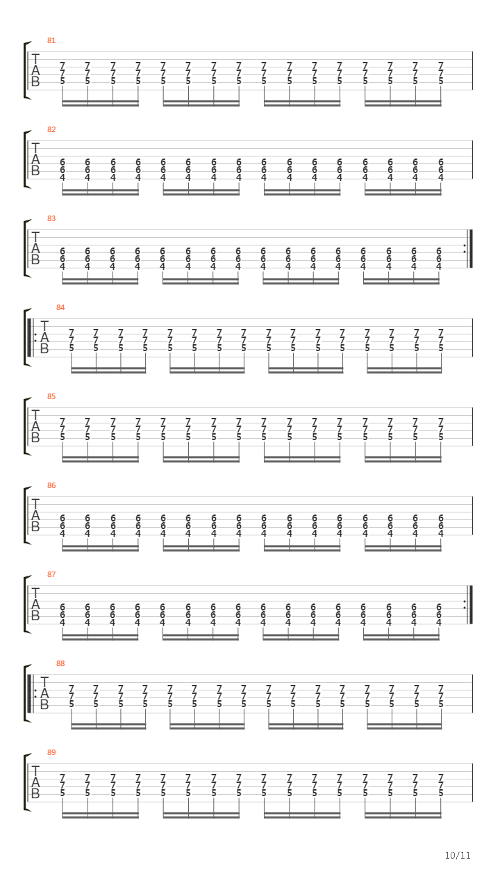 The Secrets Of The Black Arts吉他谱