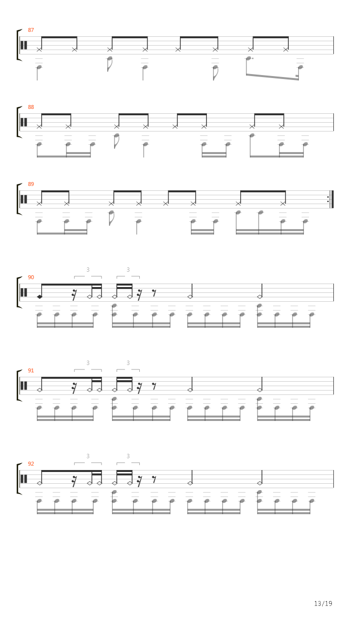 Crystal Mountain吉他谱