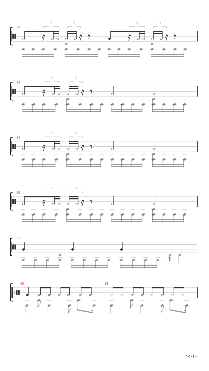 Crystal Mountain吉他谱