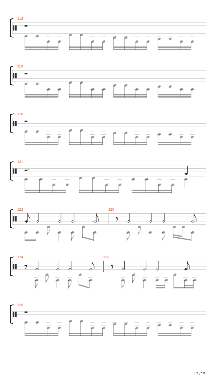 Crystal Mountain吉他谱