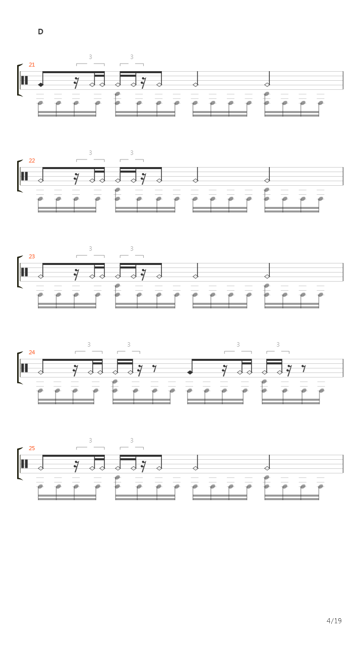 Crystal Mountain吉他谱