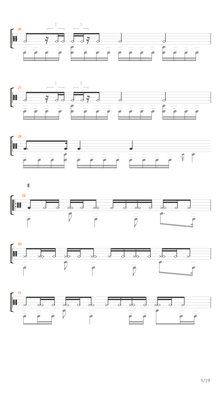 Crystal Mountain吉他谱