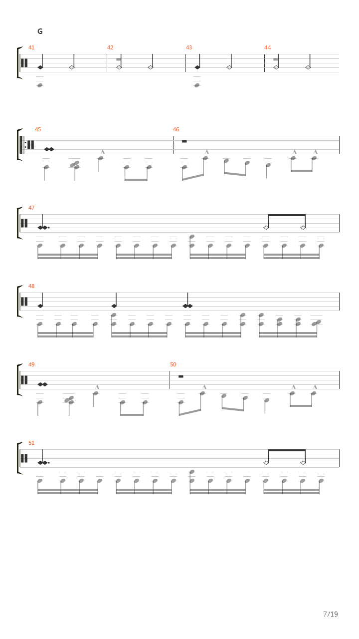 Crystal Mountain吉他谱