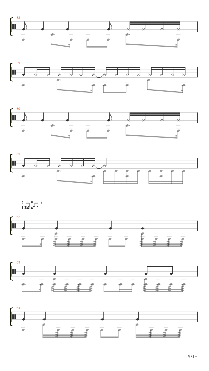 Crystal Mountain吉他谱