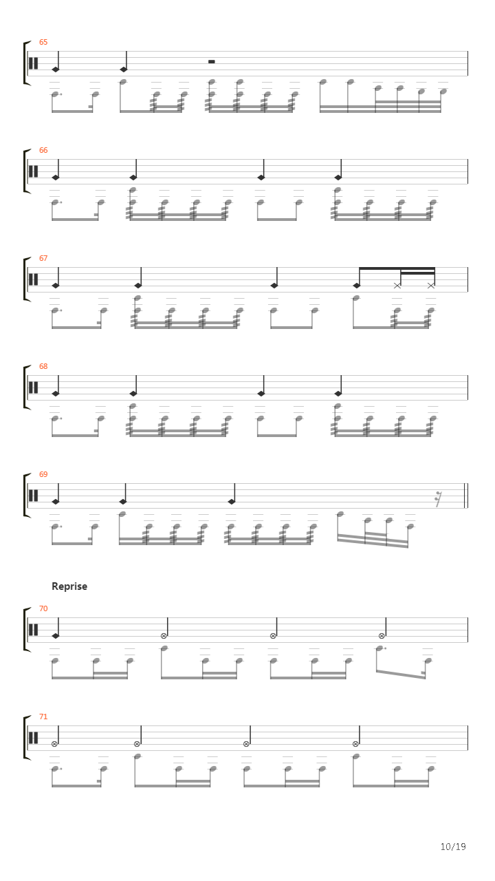 Crystal Mountain吉他谱