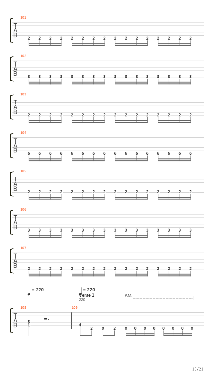 Flattening Of Emotions吉他谱